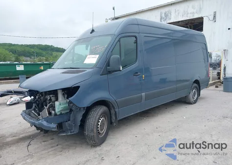 2019 Mercedes-Benz Sprinter 2500 High Roof V6 из США, поврежденный, VIN WD4PF1CD1KP149776